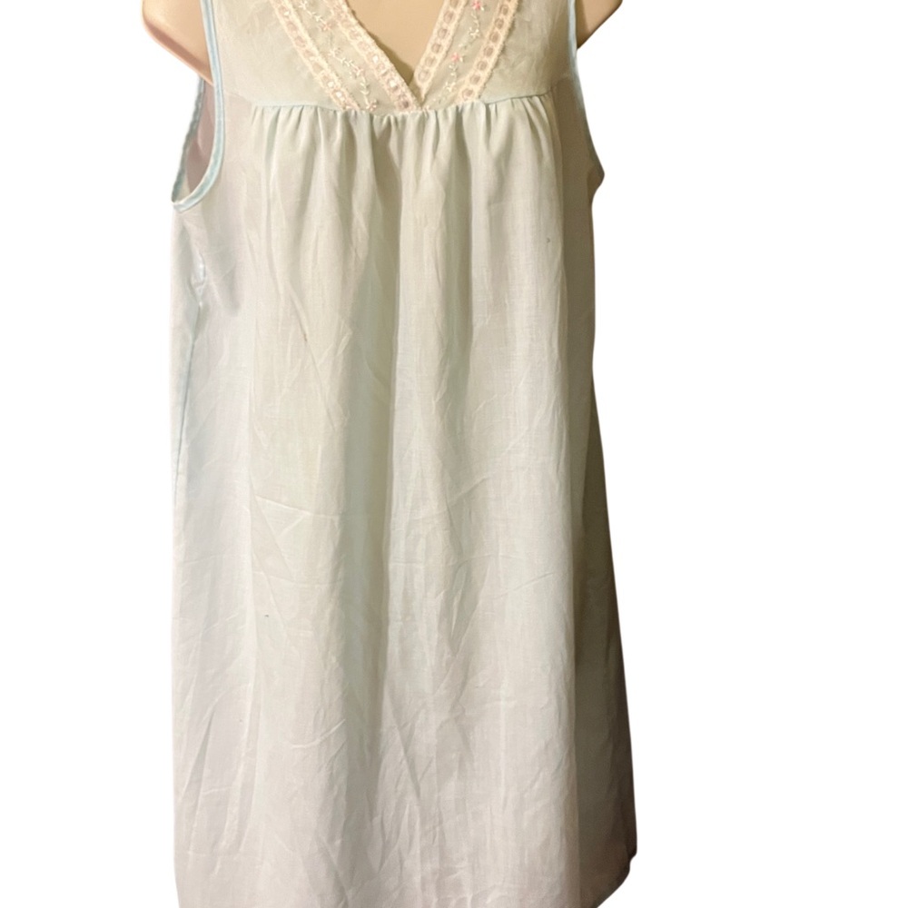 Vintage baby blue nightgown
